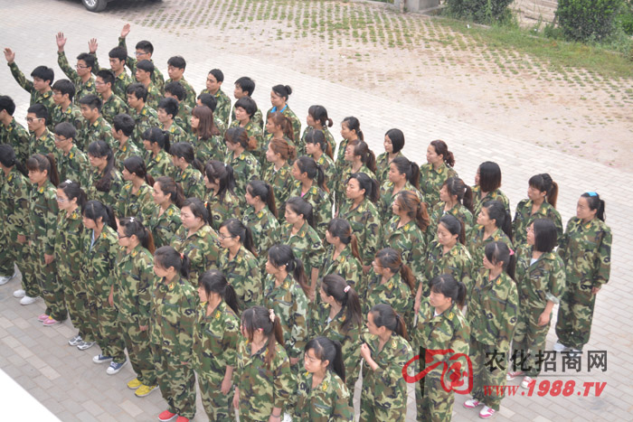 張家灣進行訓練