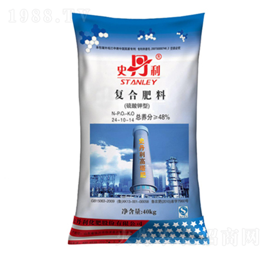復合肥料（硫酸鉀型）24-10-14-史丹利