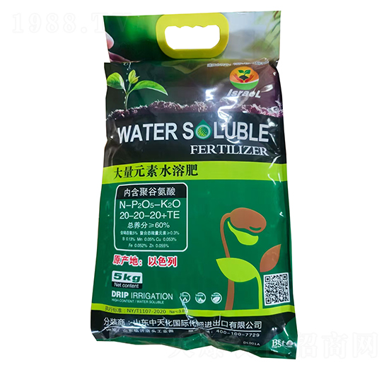 ����Ԫ��ˮ�ܷ���20-20-20+TE-���r(n��ng)�r(n��ng)�Y