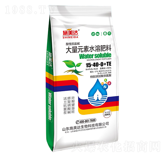 ����Ԫ��ˮ�ܷ���15-40-0+TE-ʩ���_(d��)