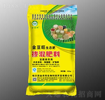 豆菽類專用摻混肥料12-20-10-金豆旺-金農科生物